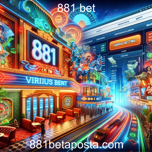 Apostas Variadas: Diversão e Oportunidade no 881 Bet